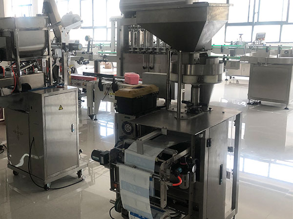 自動化食品包裝機設(shè)備細節(jié)圖