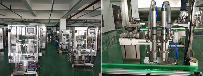 全自動(dòng)海鮮汁灌裝機(jī)，自動(dòng)海鮮汁灌裝生產(chǎn)線