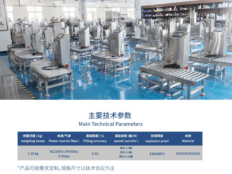 單頭醬料稱重灌裝機(jī)